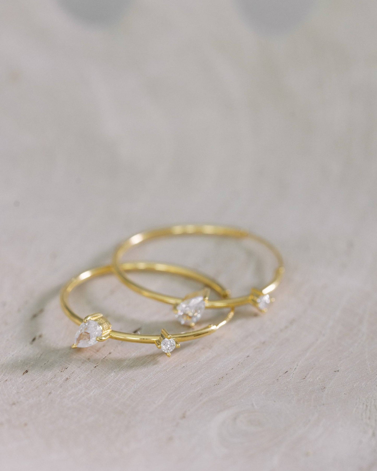 Crystal Hoops
