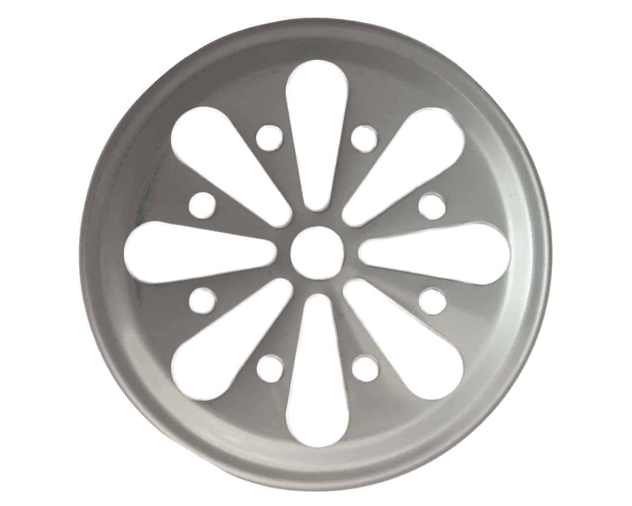 Daisy Cut Stainless Steel Lid Inserts for Mason Jars 10 Pack