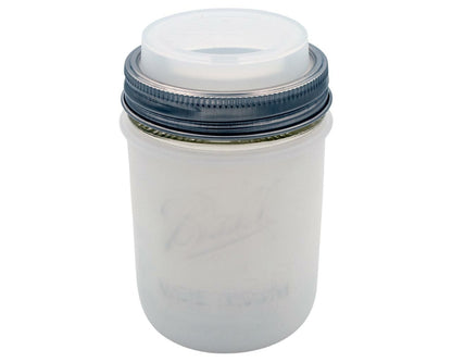 Silicone Sleeve for Wide Mouth Pint 16oz Mason Jars