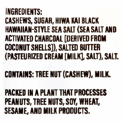Black Lava Cashews