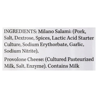 Sliced Milano Salami & Provolone Tray