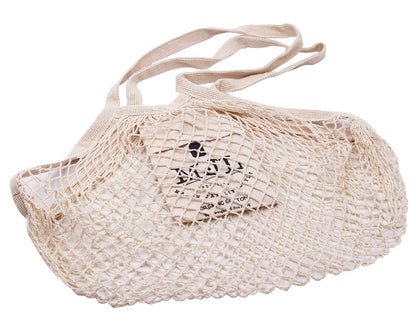 Organic Cotton String Tote Bag with Pocket