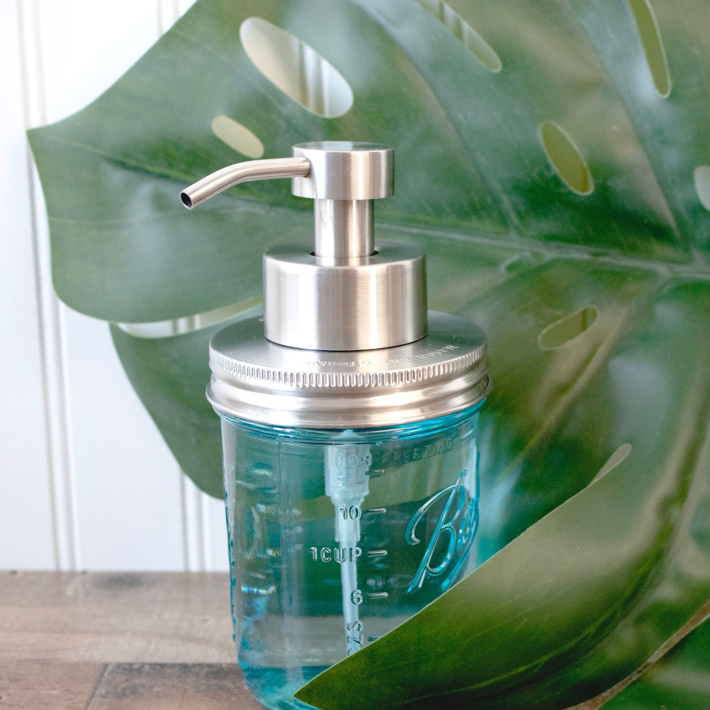 Foaming Soap Pump Dispensers for Regular Mouth Mason Jars