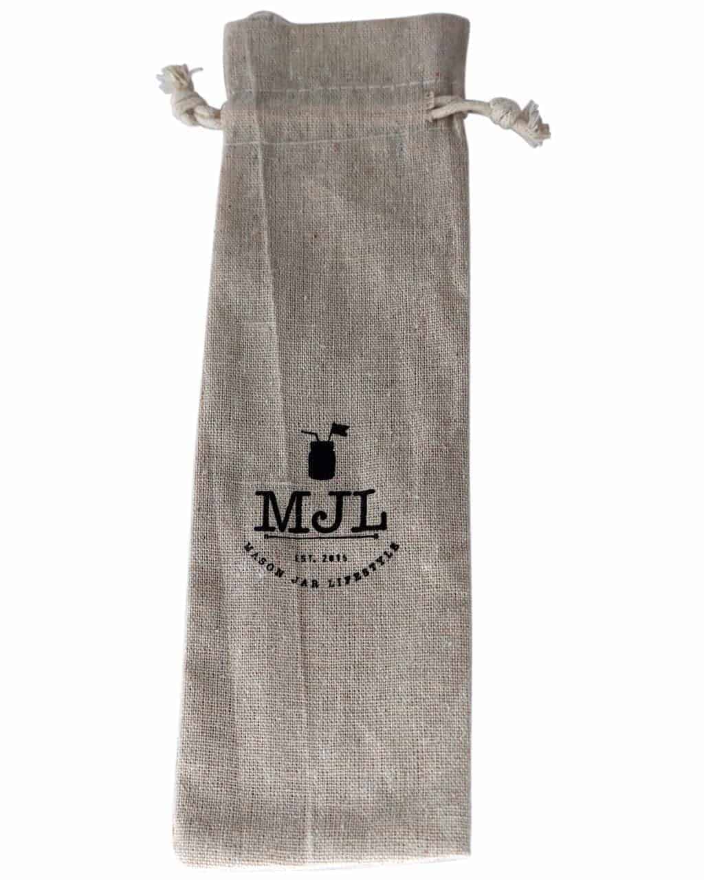 Long Safer Rounded End Stainless Steel Straw for Quart Mason Jars