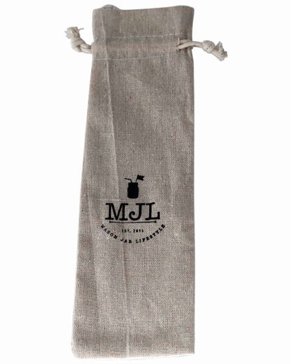 Long Safer Rounded End Stainless Steel Straw for Quart Mason Jars
