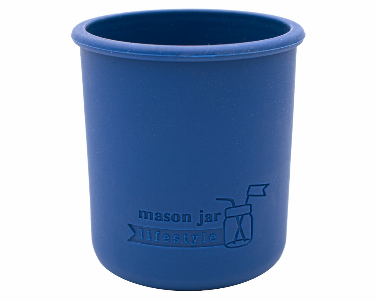 Silicone Sleeve for Regular Mouth Half Pint 8oz Mason Jars