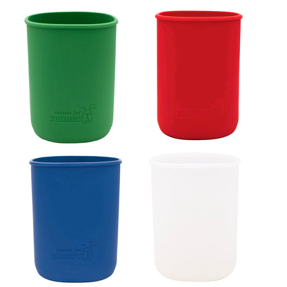 Silicone Sleeve for Half Gallon 64oz Mason Jars