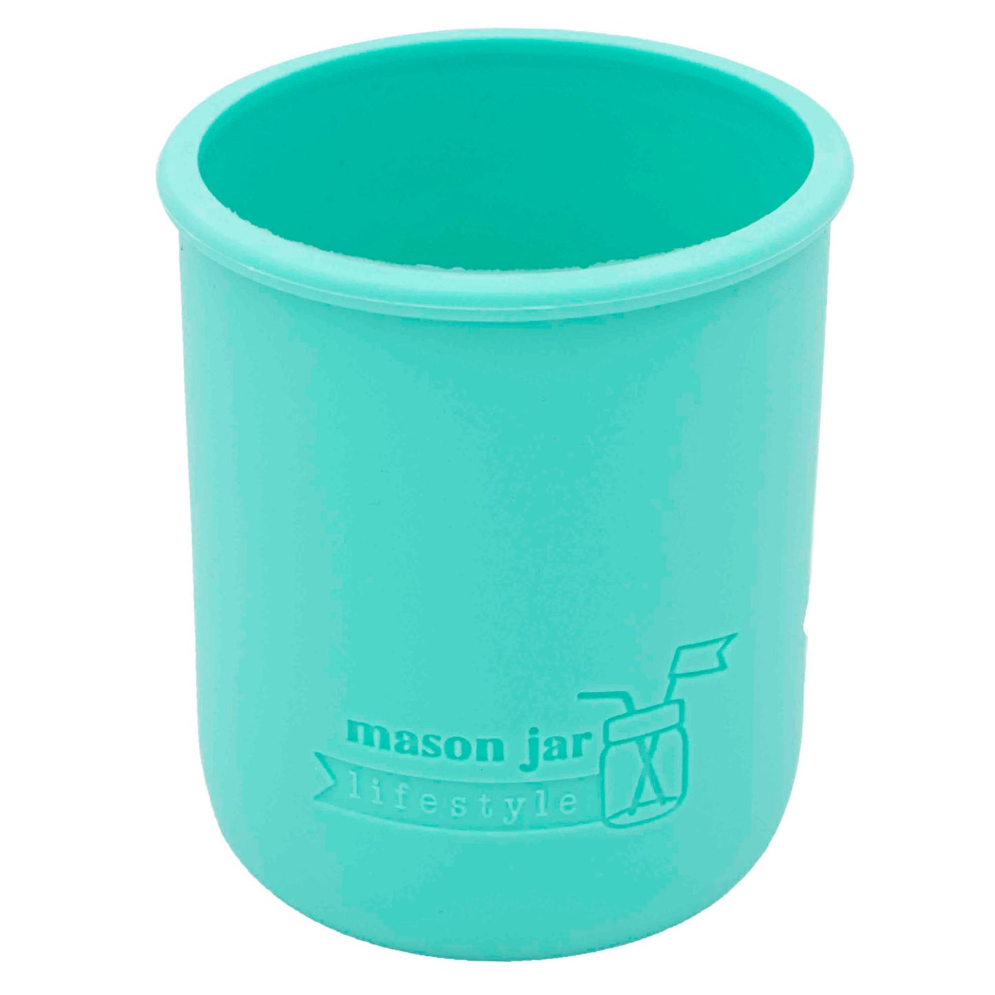 Silicone Sleeve for Wide Mouth Pint 16oz Mason Jars