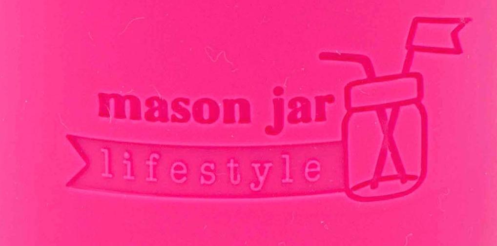 Silicone Sleeve for Pint &amp; Half 24oz Ball Mason Jars