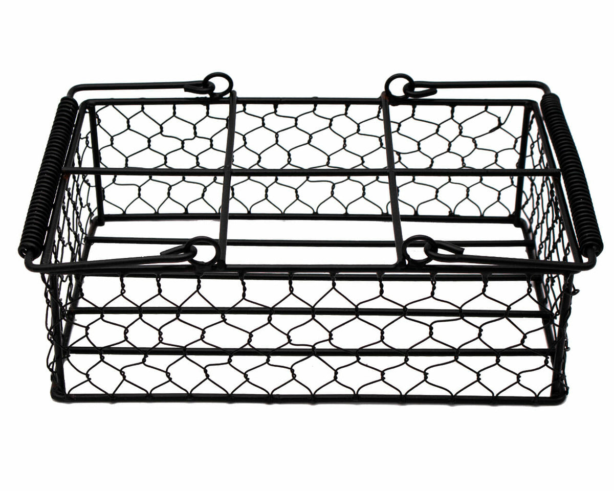 Any Kin Caddy Chicken Wire Caddy for 6 Pint Mason Jars – Kind Brew Coffee and Tea House