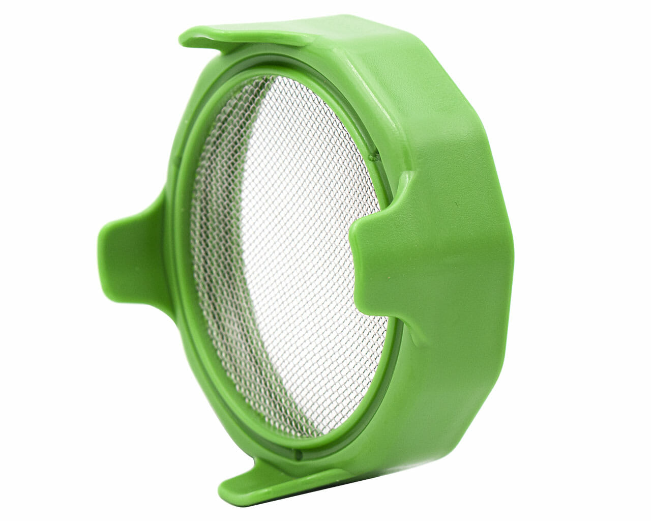 Rust Proof Sprouting Lid with Built-In Stand for Wide Mouth Mason Jars