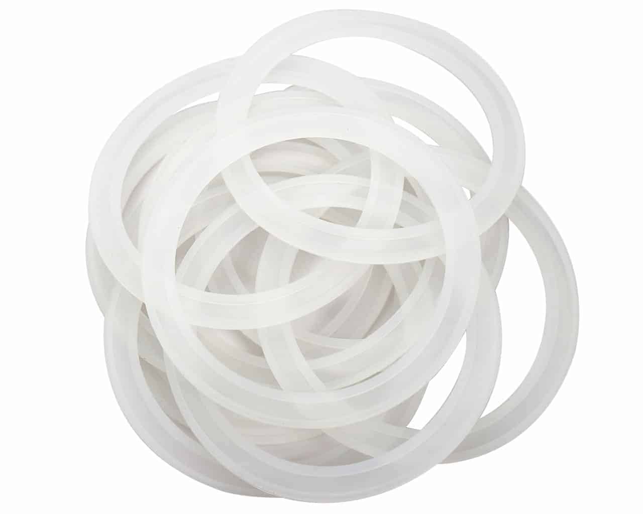 Leak Proof Silicone Sealing Rings Seals for Ball Plastic Caps