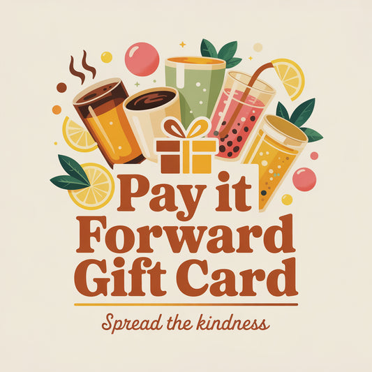 Pay It Forward Gift Card – Sip It Forward & Plant Trees